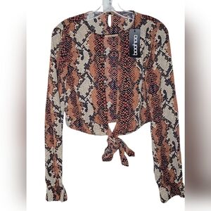 Boohoo Blouse Size 8